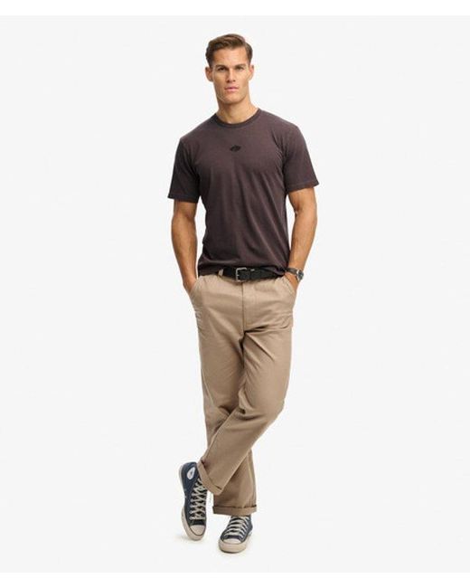 Superdry Gray & Co Micro Logo T-shirt for men