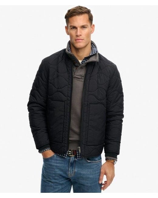 Superdry Black & Co Military Liner Jacket for men