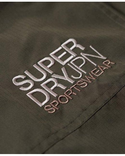 Superdry Green Hooded Yachter Sd Windbreaker Jacket for men