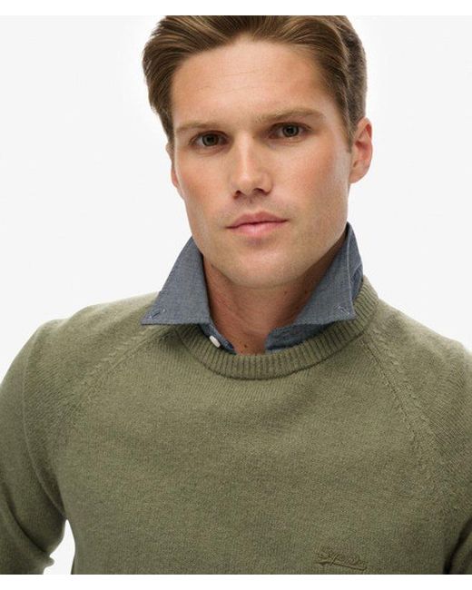 Superdry Green & Co Wool Blend Jumper for men
