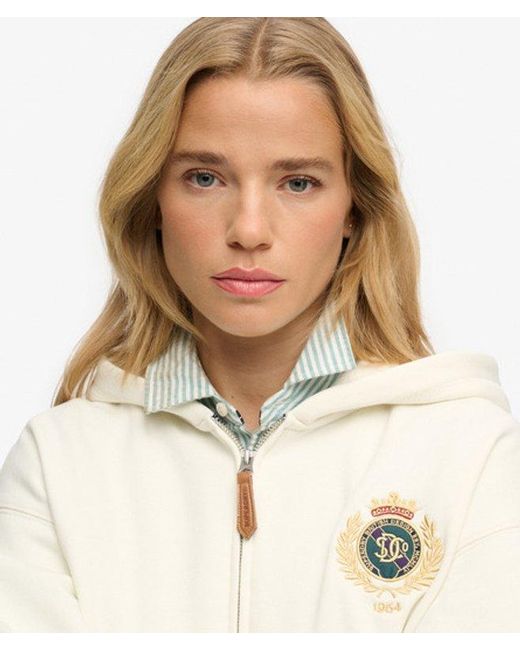 Superdry Natural & Co Country Club Zip Hoodie