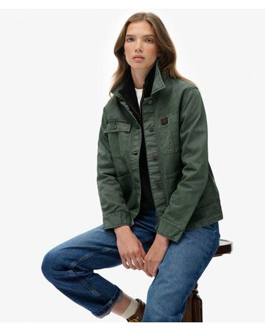 Superdry Green Chore Jacket