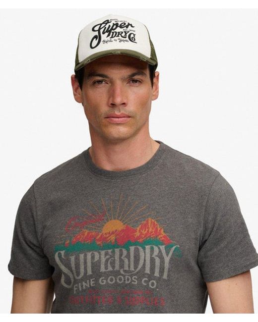 Femme Casquette Trucker En Mesh Taille: 1Taille Superdry en coloris Green