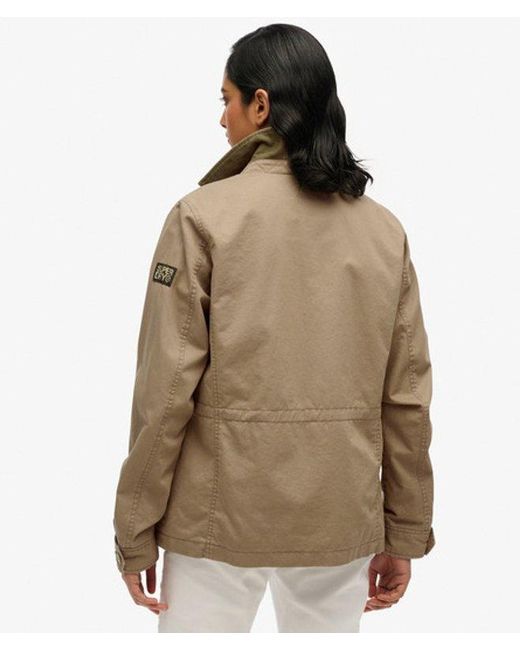 Superdry Brown M65 Military Jacket