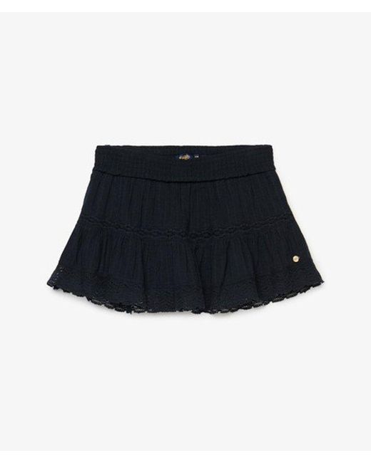 Superdry Blue & Co Ibiza Mini Skirt