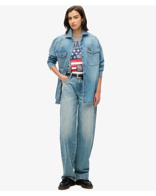 Superdry Blue & Co Osaka 6 Flag 90s T-shirt