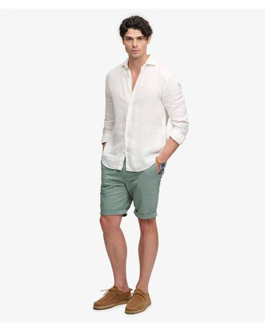 Superdry Green & Co Premium Regular Chino Shorts for men