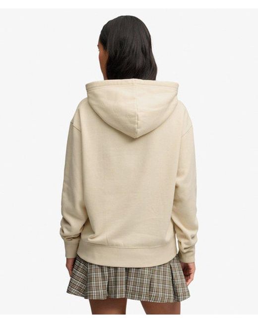 Superdry Natural & Co Vintage Prep Chenille Hoodie