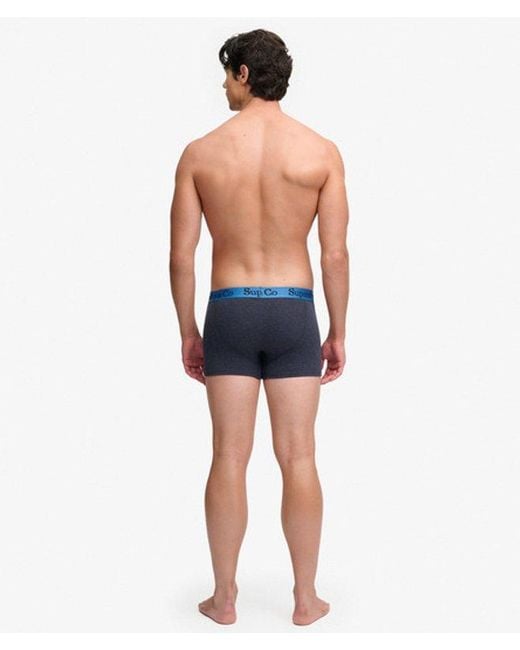 Superdry Blue Co Trunk Triple Pack for men