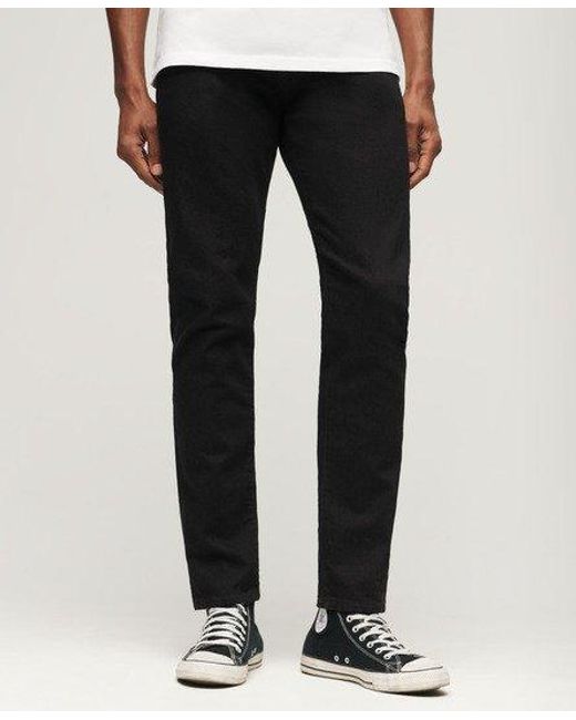Superdry Black Vintage Slim Jeans for men