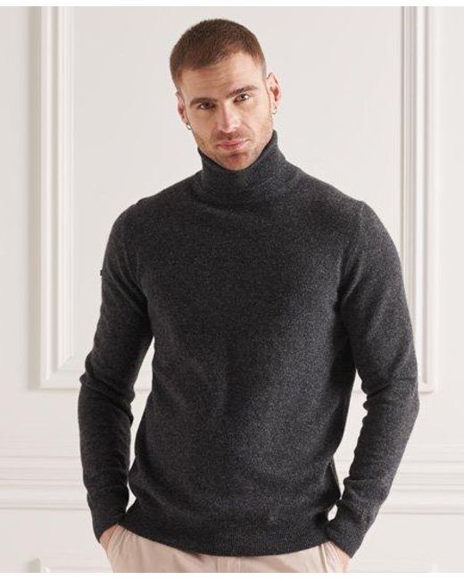 superdry funnel neck jumper