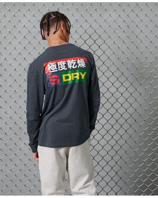Superdry Gray Port And Starboard Top Montauk for men