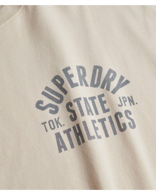 Superdry Natural & Co Athletic Essentials Long Sleeve Top for men