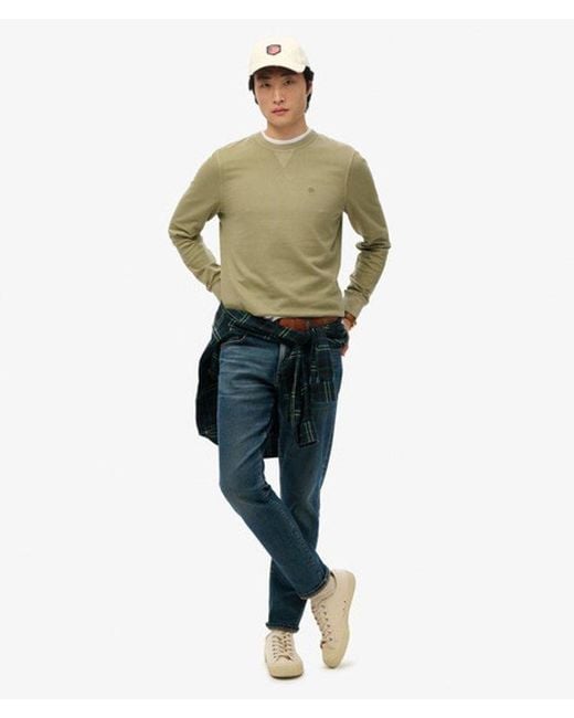 Superdry Green & Co Classic Essential Sweatshirt for men