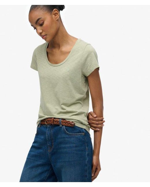Superdry Green & Co Studios Scoop Neck T-shirt