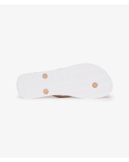 Superdry White & Co Code Essential Flip Flops