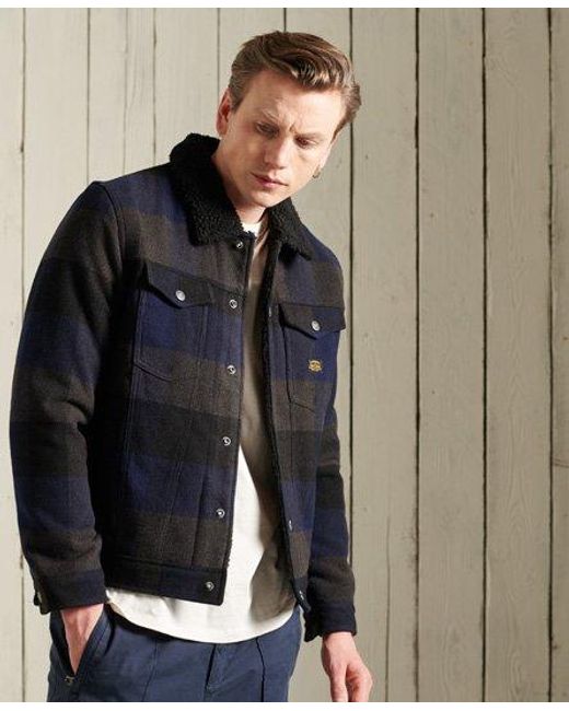 trucker jacket wool