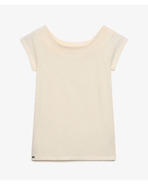 Superdry Black & Co Athletic Essentials Off Shoulder Top