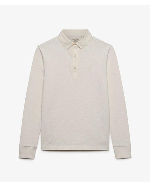 Superdry White & Co Classic Rugby Top