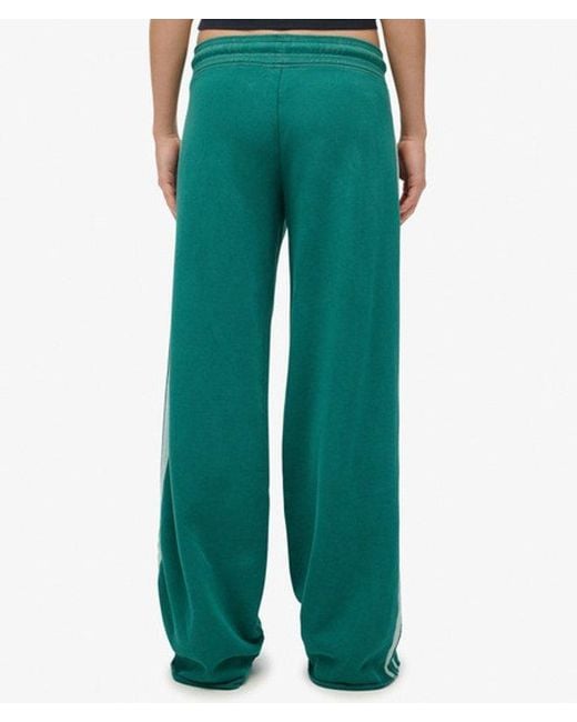 Superdry Blue & Co Athletic Essentials Logo Straight joggers