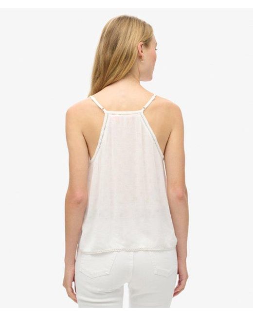 Superdry White & Co Ladder Trim Cami Top