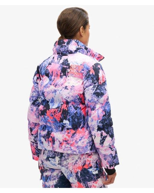 Superdry Blue & Co Ski Boxy Puffer Jacket