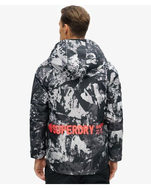 Superdry Black & Co Ski Freestyle Core Jacket for men