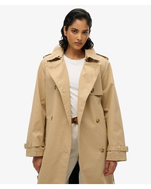 Superdry Natural & Co Classic Trench Coat