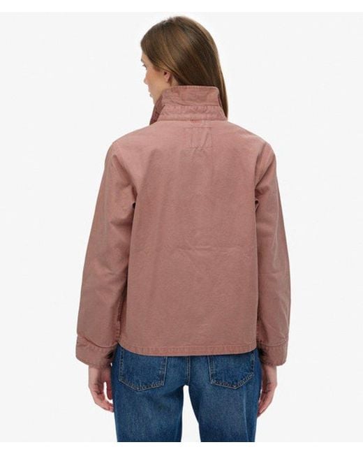 Superdry Red Chore Jacket