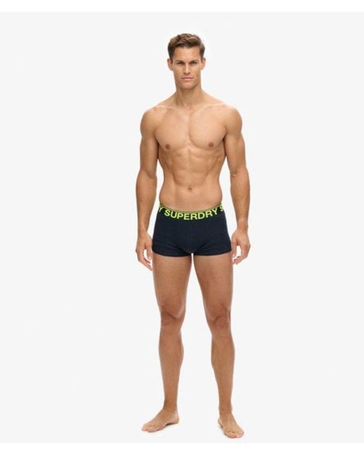 Superdry Blue & Co Trunk Triple Pack for men