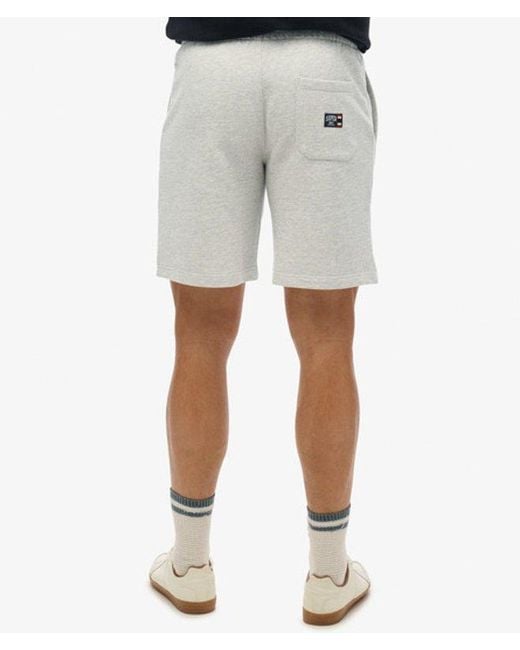 Superdry Gray & Co Essential Logo Jersey Shorts for men