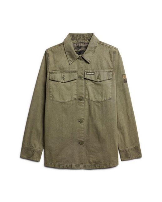 Superdry Green & Co Military Overshirt