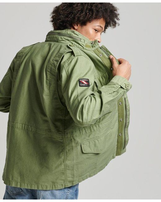 Superdry Vintage M65 Military Jacket Green / Trekking Olive for Men | Lyst