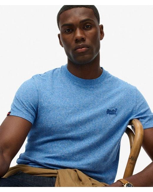 Superdry Blue & Co Essential Logo T-shirt for men
