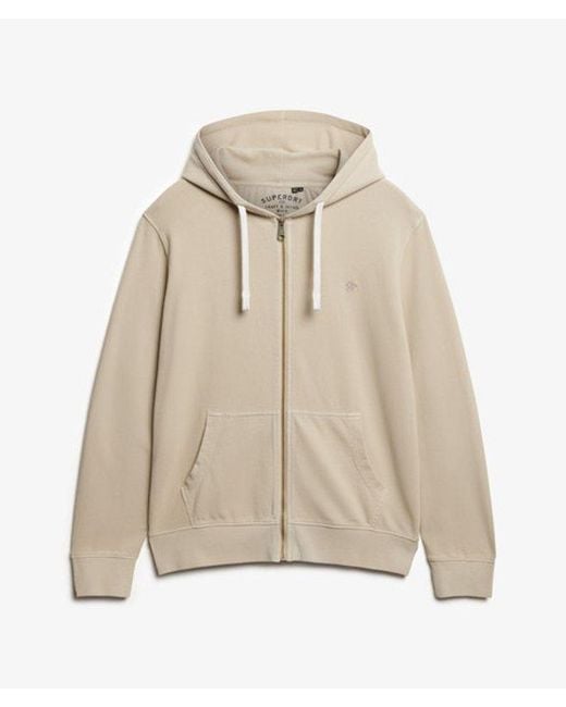 Superdry Natural & Co Classic Essential Zip Hoodie for men