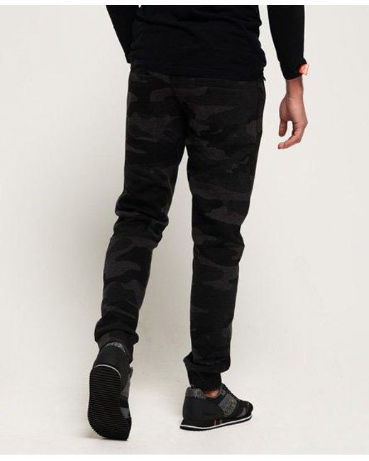 Superdry Black Label Urban Joggers Urban Charcoal Camo for men