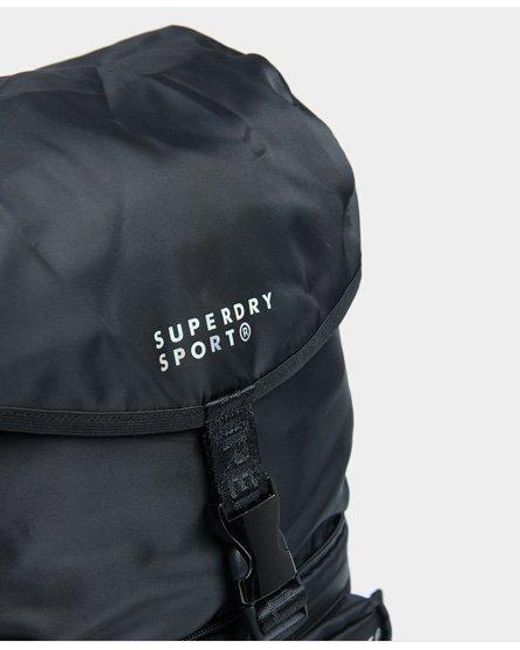 Superdry Black Convertible Sport Backpack