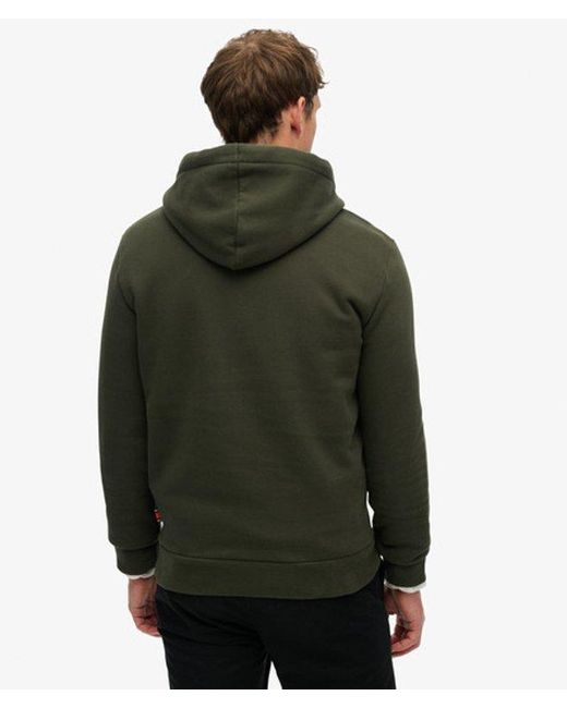 Superdry Green & Co Core Logo Hoodie for men