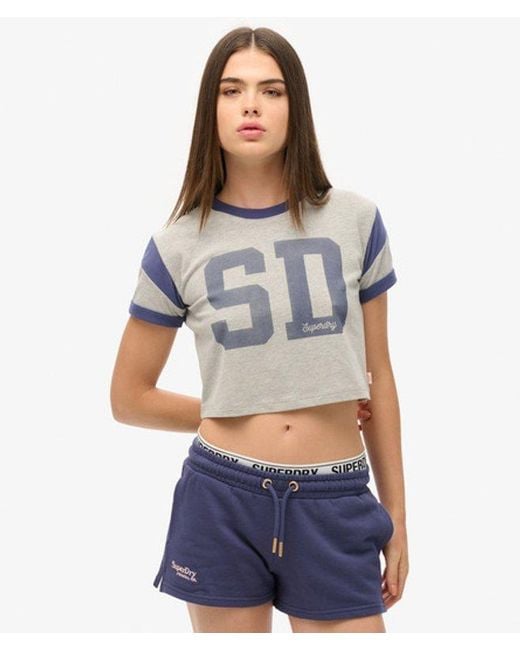Superdry Gray & Co Essential Logo Shorts