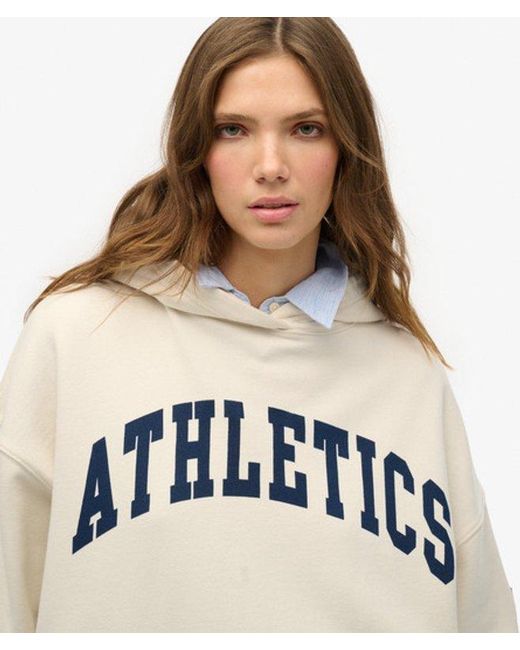 Superdry Natural & Co Athletic Essentials Relaxed Hoodie