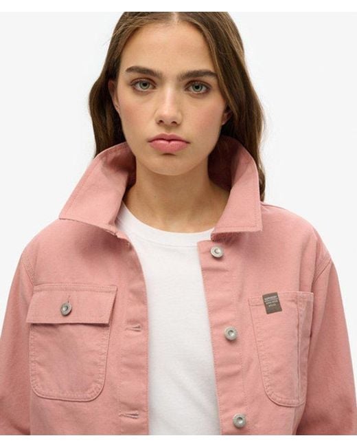 Superdry Red & Co Chore Jacket