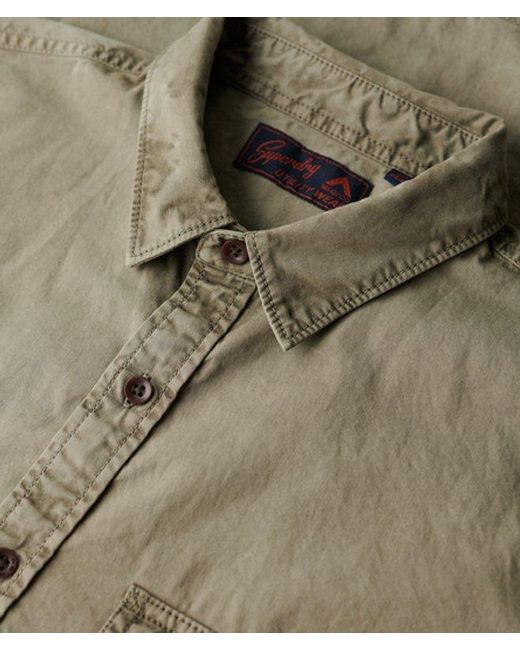 Superdry Green & Co Military Short Sleeve Shirt for men
