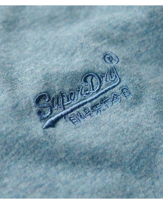 Superdry Blue & Co Essential Logo T-shirt for men