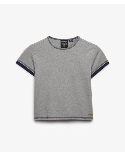 Superdry Gray & Co Athletic Essentials Layered Top