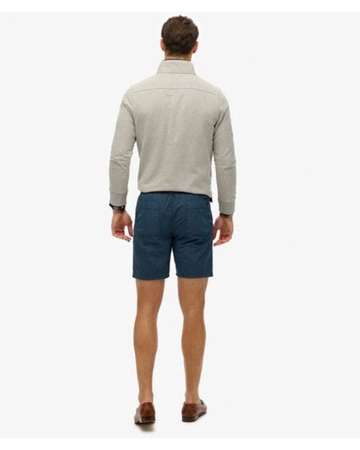 Superdry Blue & Co Essentials Walk Shorts for men