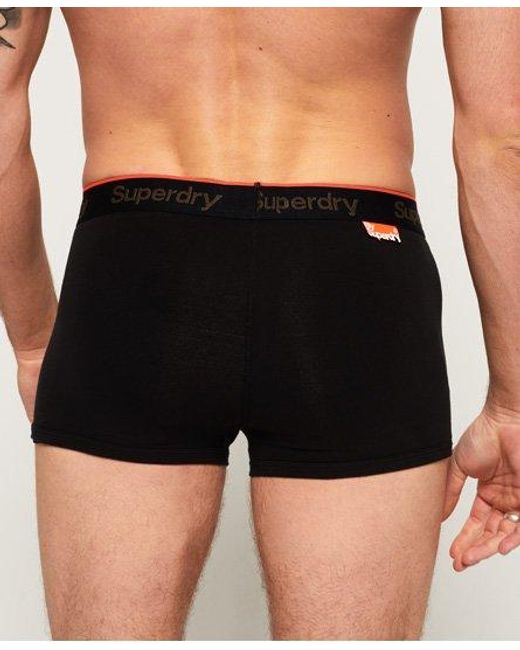Superdry Black Label Sport Trunks Triple Pack for men