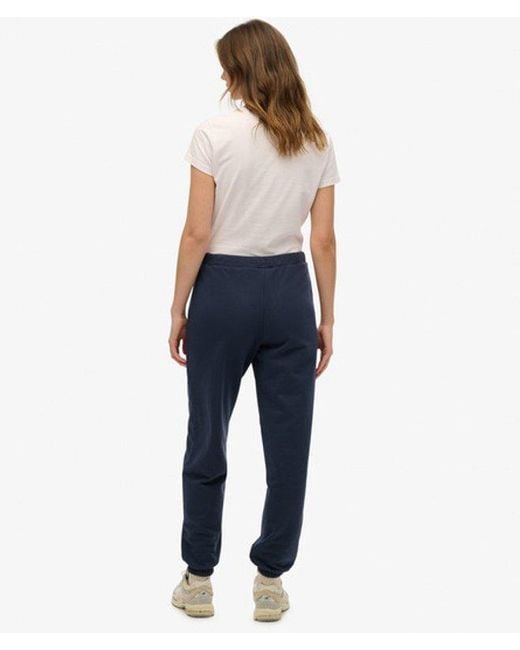 Superdry Effen joggingbroek in het Blue
