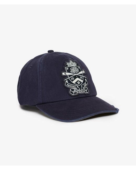Femme Casquette De Baseball Vintage Crest Taille: 1Taille Superdry en coloris Blue