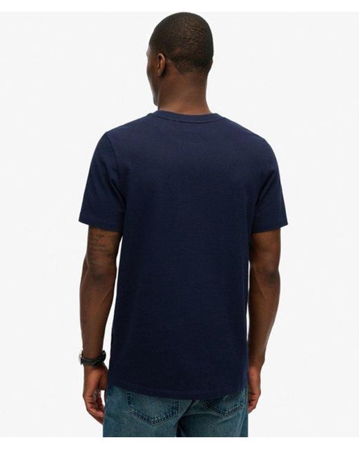 Superdry Blue & Co Athletic Relaxed T-shirt for men