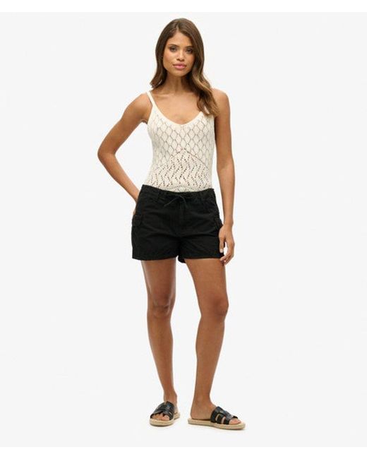 Superdry Black & Co Cargo Shorts